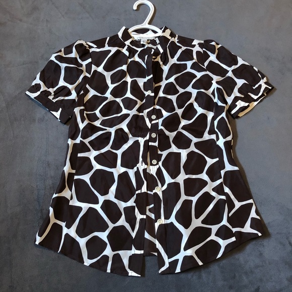 NWOT Banana Republic silk blouse - Picture 3 of 8